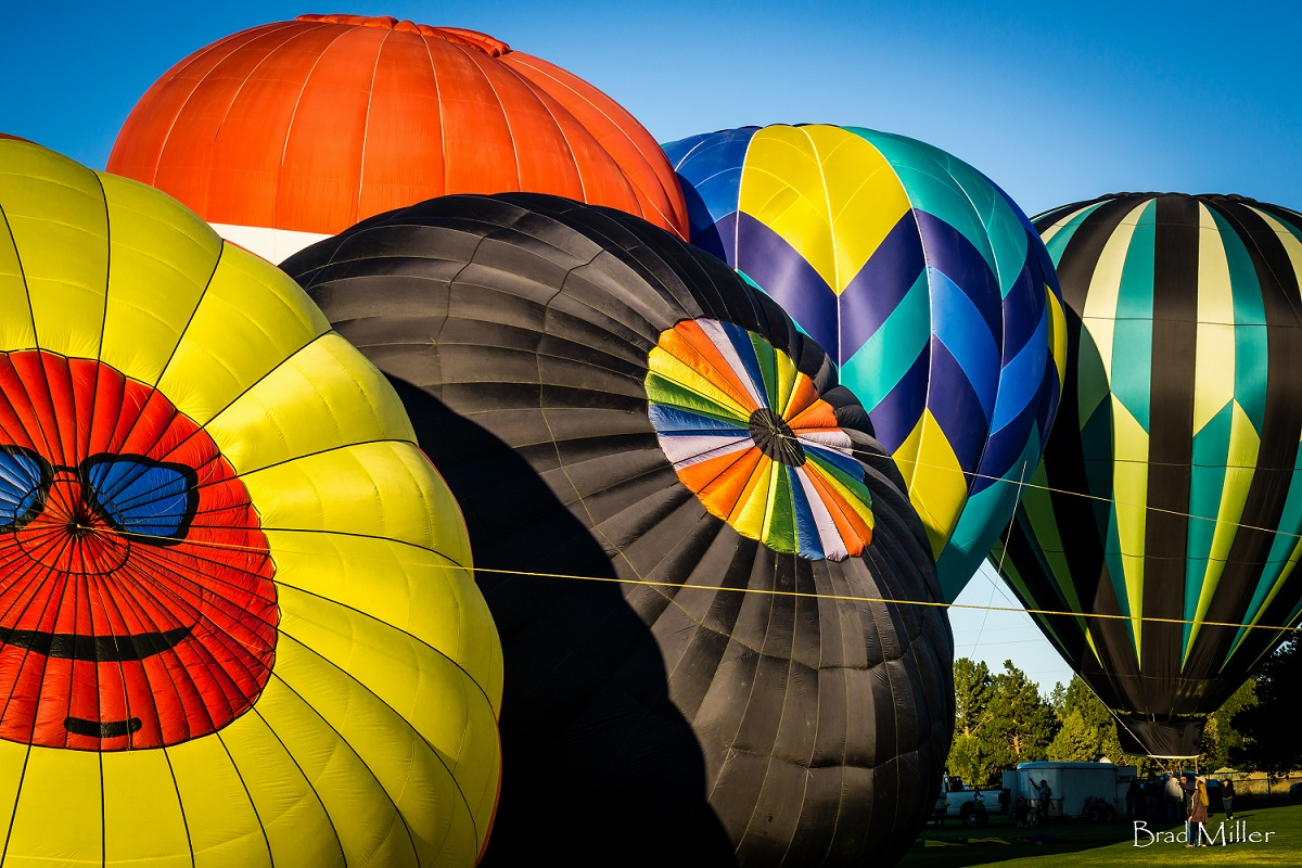 Balloons Over Bend